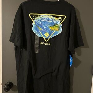 Columbia Black Graphic Tee